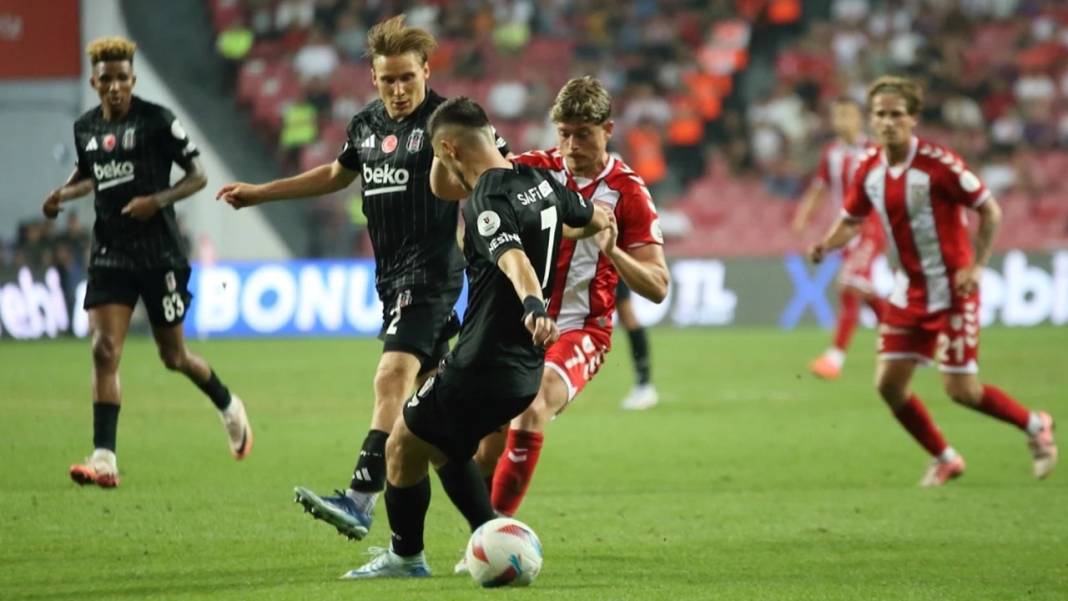 Beşiktaş, sahasında Samsunspor'u ağırlıyor! 6